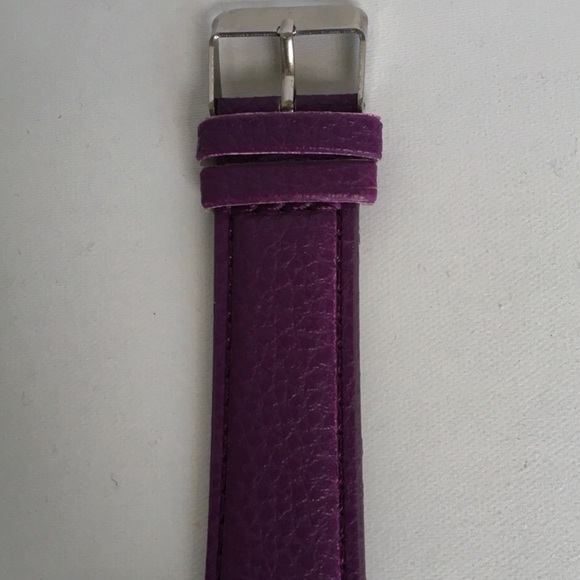 Watch Whatever I’m Late Purple Quartz Watch - Picture 3 of 5